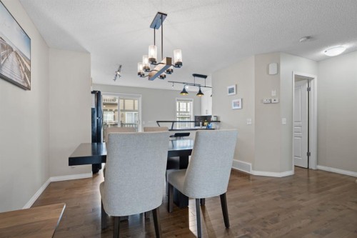 205 New Brighton Villas Se, Calgary, AB - Indoor Photo Showing Dining Room