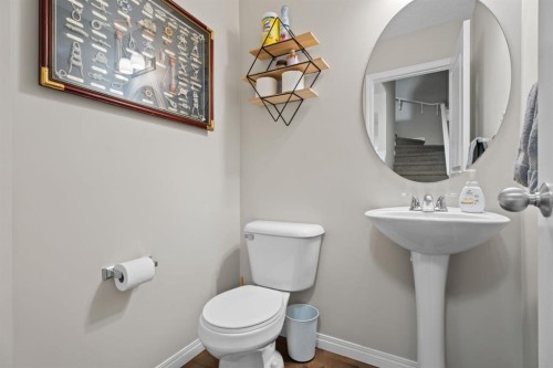 205 New Brighton Villas Se, Calgary, AB - Indoor Photo Showing Bathroom