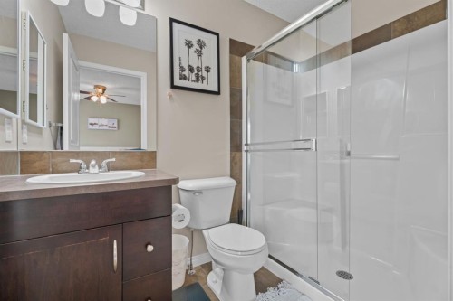 205 New Brighton Villas Se, Calgary, AB - Indoor Photo Showing Bathroom