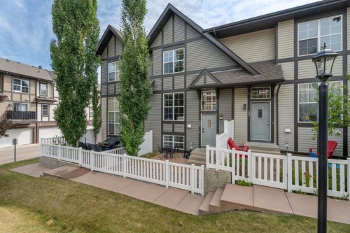 205 New Brighton Villas Se, Calgary, AB - Outdoor With Facade