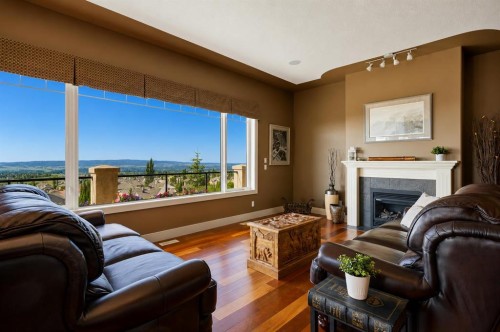 87 Royal Ridge Terrace Nw, Calgary, AB - Indoor Photo Showing Living Room With Fireplace