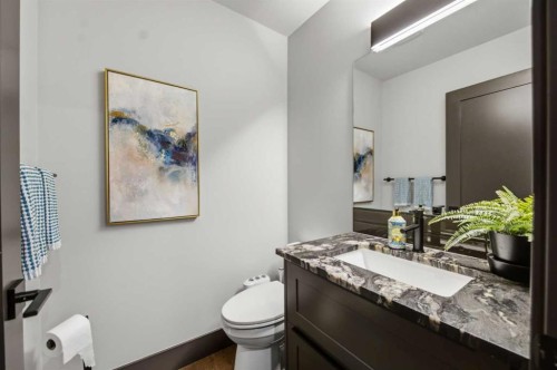 38 Sunrise Way, Priddis Greens, AB - Indoor Photo Showing Bathroom