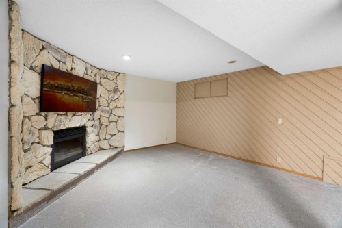 3032 32A Avenue Se, Calgary, AB - Indoor With Fireplace