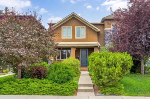 2104 23 Avenue Nw, Calgary, AB - Outdoor With Deck Patio Veranda With Facade