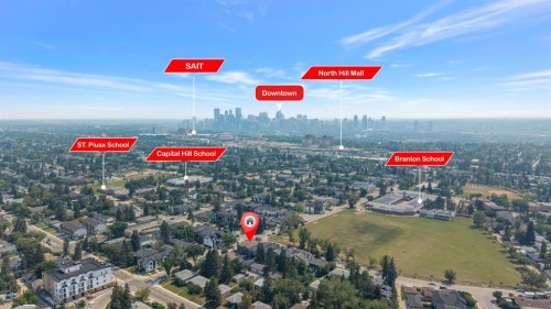 2104 23 Avenue Nw, Calgary, AB - Outdoor With View
