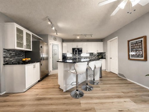 42 Inverness View Se, Calgary, AB - Indoor Photo Showing Kitchen With Upgraded Kitchen