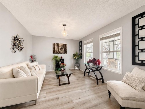 42 Inverness View Se, Calgary, AB - Indoor Photo Showing Living Room