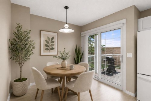 147-7707 Martha'S Haven Park Ne, Calgary, AB - Indoor Photo Showing Dining Room