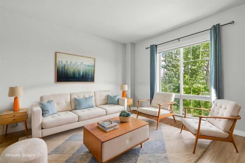 64-300 Marina Drive, Chestermere, AB - Indoor Photo Showing Living Room