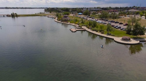 64-300 Marina Drive, Chestermere, AB - Outdoor With Body Of Water With View