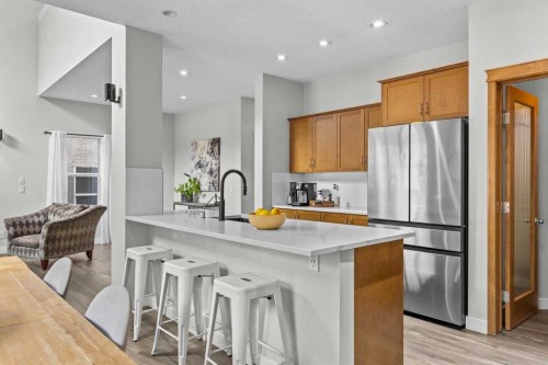 11755 Valley Ridge Boulevard Nw, Calgary, AB - Indoor Photo Showing Kitchen With Stainless Steel Kitchen