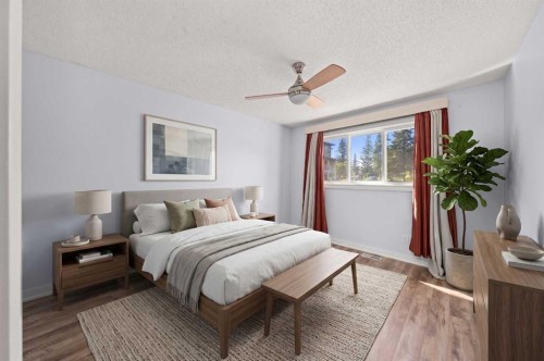 1213-200 Brookpark Drive Sw, Calgary, AB - Indoor Photo Showing Bedroom