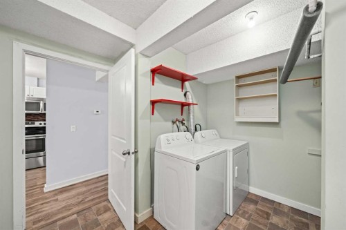 1213-200 Brookpark Drive Sw, Calgary, AB - Indoor Photo Showing Laundry Room