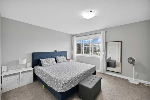 109 Skyview Parade Ne, Calgary, AB - Indoor Photo Showing Bedroom