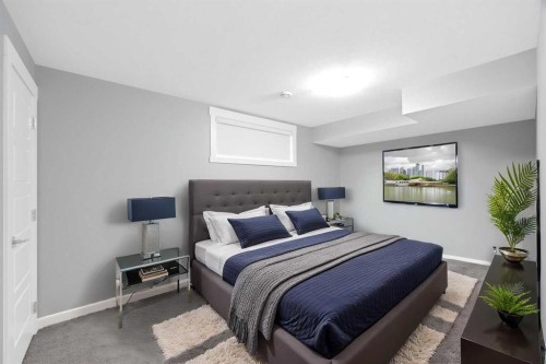 109 Skyview Parade Ne, Calgary, AB - Indoor Photo Showing Bedroom