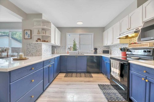 31A Green Meadow Crescent, Strathmore, AB - Indoor Photo Showing Kitchen
