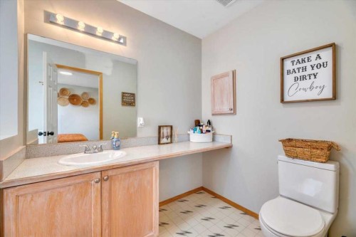 31A Green Meadow Crescent, Strathmore, AB - Indoor Photo Showing Bathroom