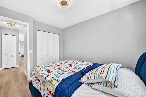4932 Rundlehorn Drive Ne, Calgary, AB - Indoor Photo Showing Bedroom