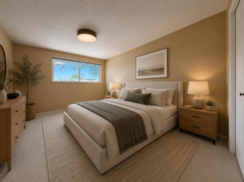 3915 29A Avenue Se, Calgary, AB - Indoor Photo Showing Bedroom