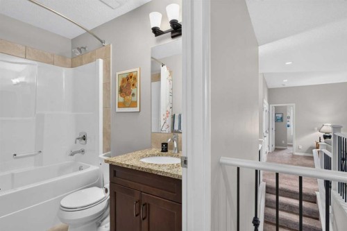 172 Riviera Way, Cochrane, AB - Indoor Photo Showing Bathroom