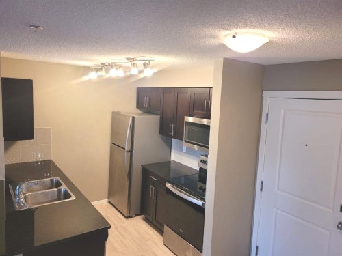 2238-81 Legacy Boulevard Se, Calgary, AB - Indoor Photo Showing Kitchen With Double Sink