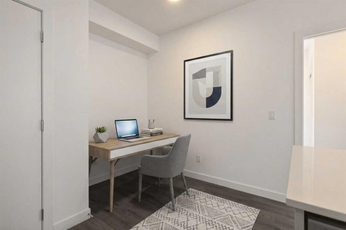 3201-6 Merganser Drive West, Chestermere, AB - Indoor Photo Showing Office