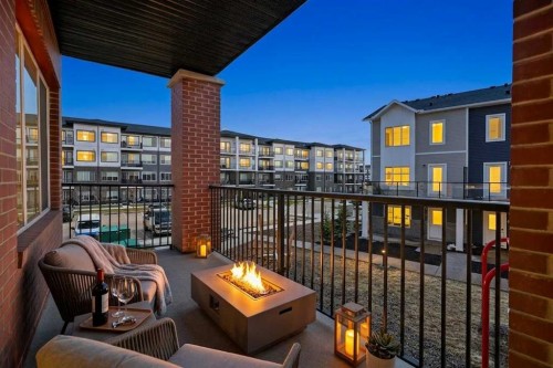 3201-6 Merganser Drive West, Chestermere, AB - Outdoor With Balcony With Exterior