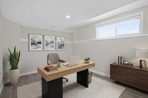 340 Copperfield Boulevard Se, Calgary, AB - Indoor Photo Showing Office