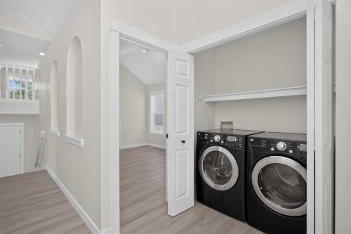 340 Copperfield Boulevard Se, Calgary, AB - Indoor Photo Showing Laundry Room