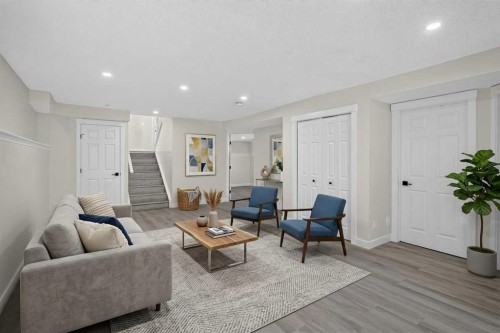 340 Copperfield Boulevard Se, Calgary, AB - Indoor Photo Showing Living Room