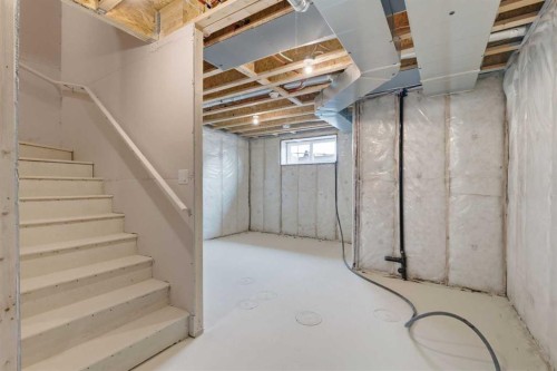 37 Rosemary Gardens Se, Calgary, AB - Indoor Photo Showing Basement