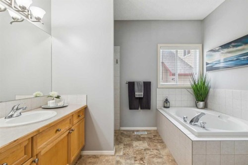 328 Cove Road, Chestermere, AB - Indoor Photo Showing Bathroom