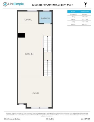 1213 Sage Hill Grove Nw, Calgary, AB - Other