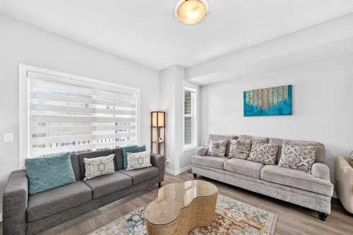 1213 Sage Hill Grove Nw, Calgary, AB - Indoor Photo Showing Living Room