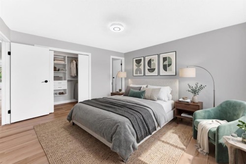 28 Whiteram Close Ne, Calgary, AB - Indoor Photo Showing Bedroom
