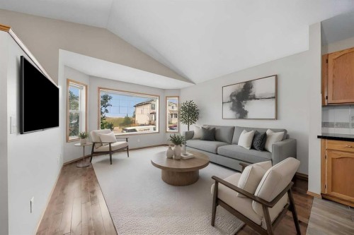 142 Arbour Meadows Close Nw, Calgary, AB - Indoor Photo Showing Living Room