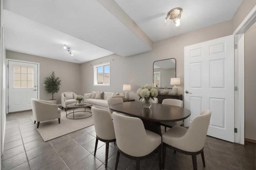142 Arbour Meadows Close Nw, Calgary, AB - Indoor Photo Showing Dining Room