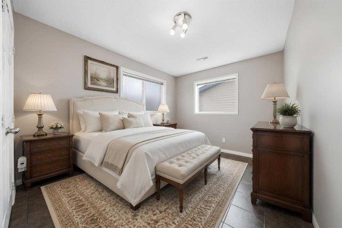 142 Arbour Meadows Close Nw, Calgary, AB - Indoor Photo Showing Bedroom
