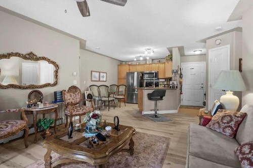 131-369 Rocky Vista Park Nw, Calgary, AB - Indoor Photo Showing Living Room
