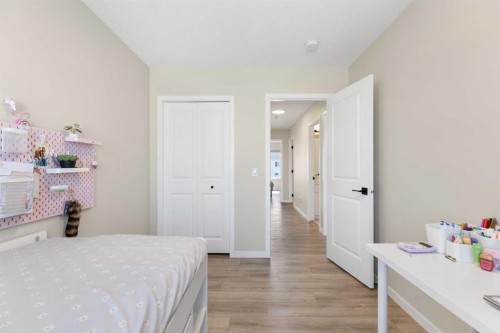 239 Vista Road, Crossfield, AB - Indoor Photo Showing Bedroom