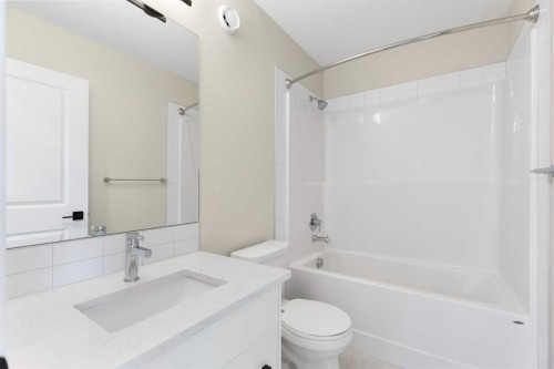 239 Vista Road, Crossfield, AB - Indoor Photo Showing Bathroom