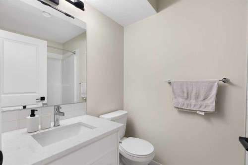 239 Vista Road, Crossfield, AB - Indoor Photo Showing Bathroom