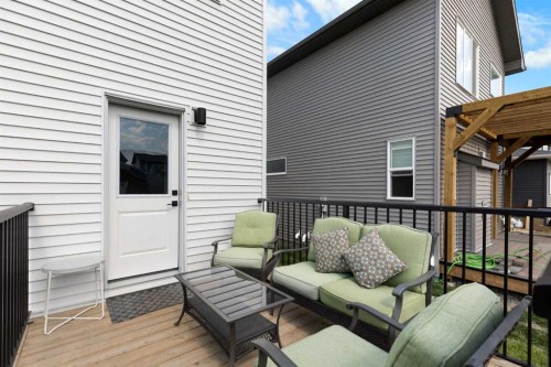 239 Vista Road, Crossfield, AB - Outdoor With Deck Patio Veranda With Exterior