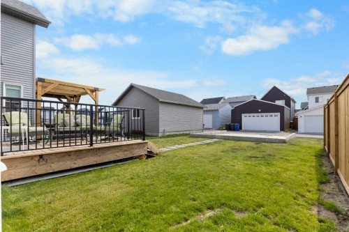 239 Vista Road, Crossfield, AB - Outdoor With Deck Patio Veranda