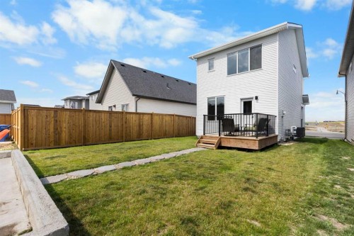 239 Vista Road, Crossfield, AB - Outdoor With Deck Patio Veranda