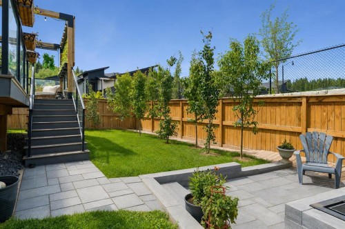 206 Riviera View, Cochrane, AB - Outdoor With Deck Patio Veranda