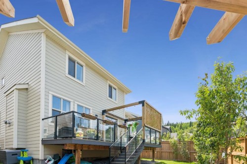 206 Riviera View, Cochrane, AB - Outdoor With Deck Patio Veranda