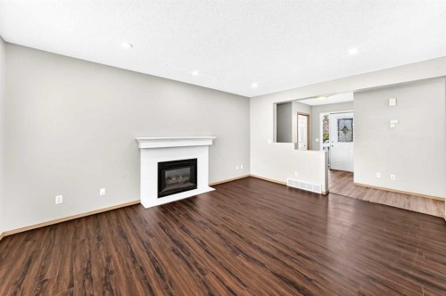 87 Citadel Peak Circle Nw, Calgary, AB - Indoor With Fireplace