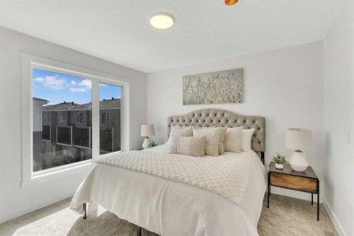 203-8850 48 Street Ne, Calgary, AB - Indoor Photo Showing Bedroom
