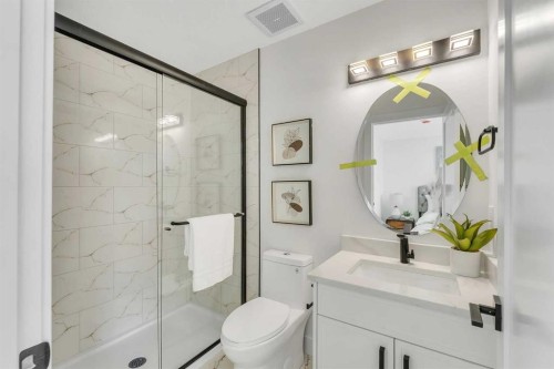 203-8850 48 Street Ne, Calgary, AB - Indoor Photo Showing Bathroom